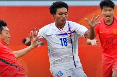 U23 Thái Lan thảm bại trước Trung Quốc