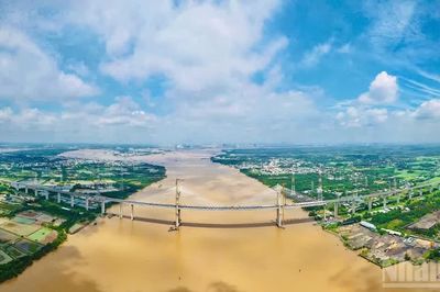 [Ảnh] Cầu nối Đồng Nai với Thành phố Hồ Chí Minh trước ngày thông xe