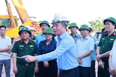 Tân Chủ tịch Thái Nguyên 'chốt' tiến độ các công trình khẩn cấp