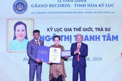 Kỷ lục gia thế giới, Trà sư Ngô Thị Thanh Tâm: Hơn 30 năm giữ lửa văn hóa trà
