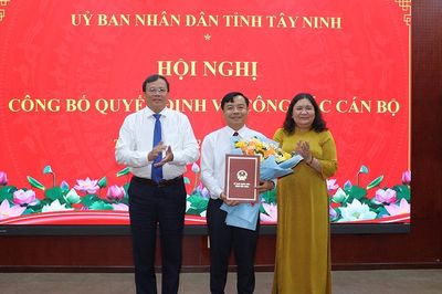 Tây Ninh bổ nhiệm Trưởng Ban Quản lý Khu kinh tế tỉnh