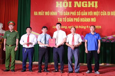 Bắc Ninh: Thí điểm mô hình “Tổ dân phố số gắn với một cửa di động”