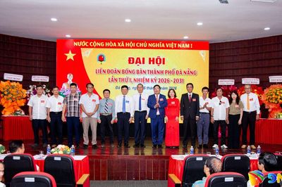 Ông Lê Minh Hùng được bầu làm Chủ tịch Liên đoàn Bóng bàn thành phố Đà Nẵng