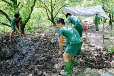 Chủ vườn sapoche đồng thuận mở đất tìm kiếm hài cốt liệt sĩ
