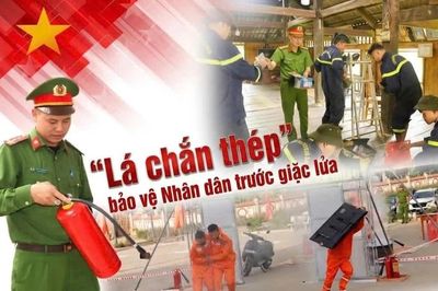 "Lá chắn thép" bảo vệ Nhân dân trước giặc lửa