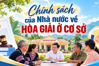 Chính sách của Nhà nước về hòa giải ở cơ sở