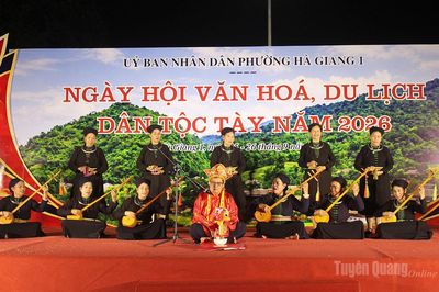 Khai mạc Ngày hội văn hóa, du lịch dân tộc Tày năm 2026