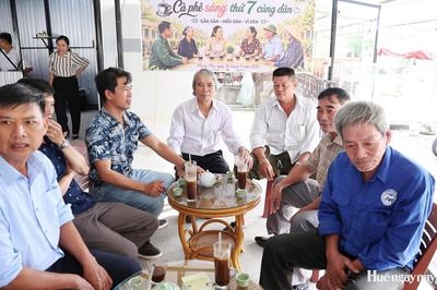 Phong Phú tiếp tục tổ chức 'Cà phê sáng thứ cùng dân'