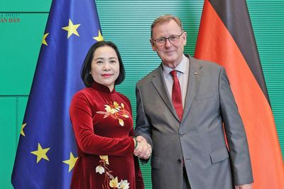 Phó Chủ tịch Quốc hội Nguyễn Thị Thanh hội đàm, làm việc tại Quốc hội Liên bang Đức