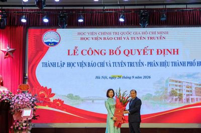 Thành lập Phân hiệu Học viện Báo chí và Tuyên truyền tại thành phố Huế