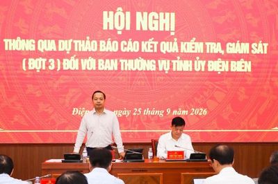 Điện Biên: Rà soát công tác cán bộ, tăng cường kiểm soát quyền lực