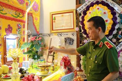 Cục Cảnh sát phòng chống tội phạm về môi trường tri ân người có công
