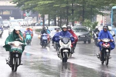 Thời tiết Hà Nội duy trì hình thái mưa rải rác bất chợt