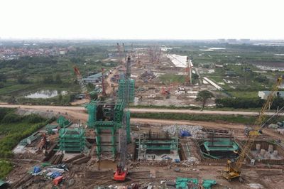 Tăng tốc thi công đường nối sân bay Gia Bình với Hà Nội