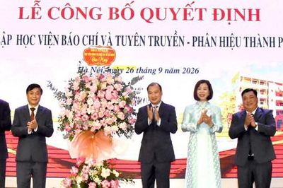 Học viện Báo chí và Tuyên truyền công bố Quyết định thành lập Phân hiệu thành phố Huế