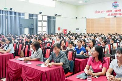 Xã Hưng Đạo tăng cường ứng dụng Hanoicheck tại bếp ăn bán trú