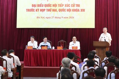Tổng Bí thư, Chủ tịch nước tiếp xúc cử tri Hà Nội trước Kỳ họp thứ hai, Quốc hội khóa XVI