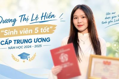 Nữ sinh yêu thích môn Lịch sử và hành trình chinh phục 'Sinh viên 5 tốt' cấp Trung ương