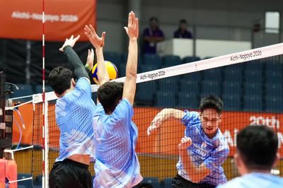 Bóng chuyền nam Việt Nam đối mặt thử thách đầu tiên tại Asiad