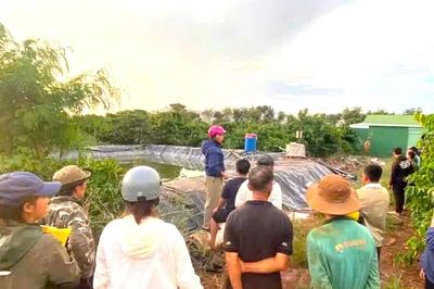 Hai nữ sinh tử vong dưới hồ nước trong rẫy cà phê