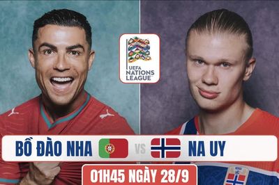 Nhận định Na Uy vs Bồ Đào Nha, 01h45 ngày 28/9: Đỉnh cao Ronaldo đối đầu Haaland