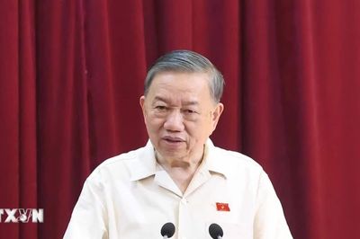Tổng Bí thư, Chủ tịch nước tiếp xúc cử tri Hà Nội trước Kỳ họp thứ hai, Quốc hội khóa XVI