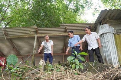Sống thấp thỏm bên những điểm sạt lở ven sông Trà Khúc