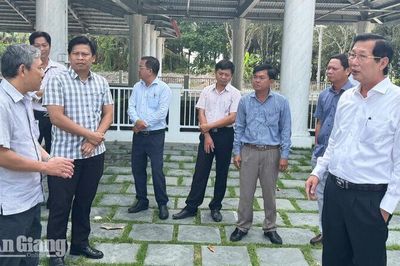An Giang khẩn trương thực hiện các phần việc của hồ sơ Óc Eo - Ba Thê theo khuyên nghị của ICOMOS