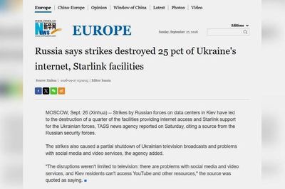 Nga phá hủy cơ sở Internet và Starlink của Ukraine