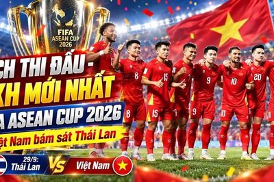 Lịch thi đấu, BXH FIFA ASEAN Cup 2026 mới nhất: Việt Nam bám sát Thái Lan