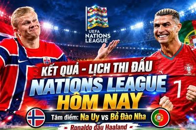 Kết quả, lịch thi đấu Nations League hôm nay 27/9: Ronaldo đối đầu Haaland