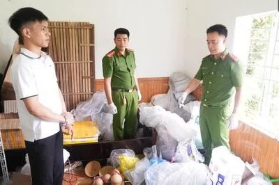 Bắt giữ đối tượng “gom” gần 1 tấn thuốc pháo và các nguyên vật liệu để sản xuất pháo bán ra thị trường