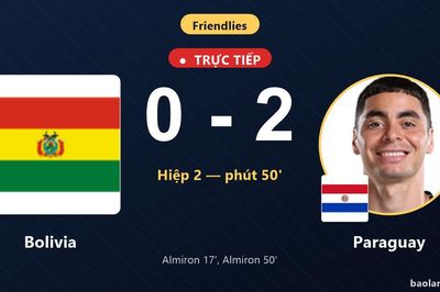 TRỰC TIẾPTrực tiếp Bolivia vs Paraguay: Bolivia bỏ lỡ phạt đền