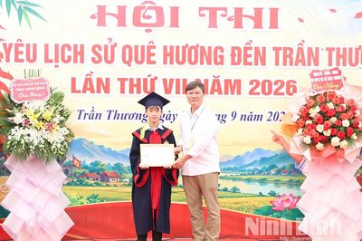 Hội thi “Em yêu lịch sử quê hương đền Trần Thương” năm 2026