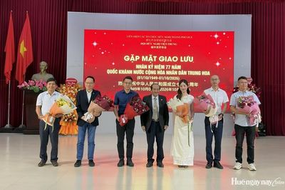 Thắt chặt tình hữu nghị, mở rộng hợp tác Huế - Trung Quốc
