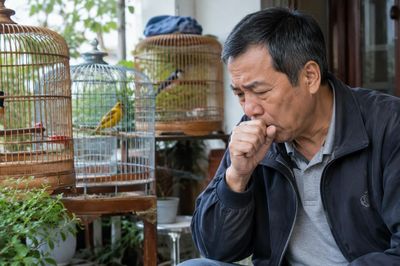 Ho khan sau thời gian nuôi chim, gà, đến viện phát hiện phổi xơ hóa