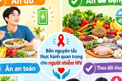 Người nhiễm HIV nên ăn thế nào để duy trì sức khỏe và hệ miễn dịch?
