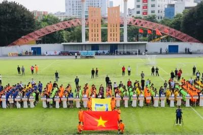 Giải bóng đá học sinh THPT Hà Nội 2026 lập kỷ lục số đội tham dự
