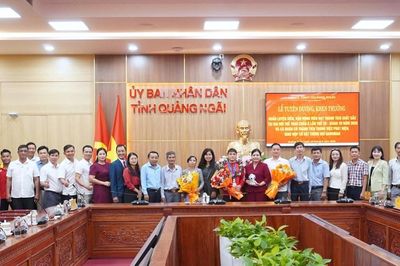 Quảng Ngãi tuyên dương những cá nhân có thành tích nổi bật trong thể thao và bảo tồn di sản