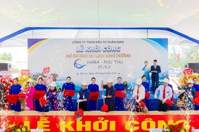 Gia Lai khởi công dự án khu du lịch nghỉ dưỡng kết hợp sinh thái biển HaRa – Phu Thu Bay