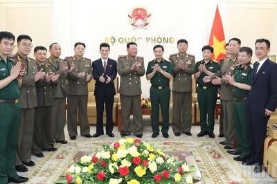 Tiếp tục phối hợp, triển khai các nội dung hợp tác giữa hai Bộ Quốc phòng Việt Nam và Triều Tiên