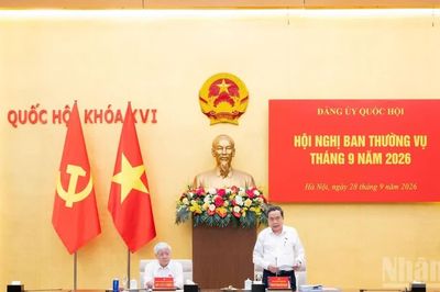 Ban Thường vụ Đảng ủy Quốc hội xem xét, cho ý kiến về công tác tổ chức, cán bộ