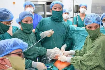 Lần đầu tiên tại Việt Nam can thiệp FETO cứu thai nhi mắc thoát vị hoành