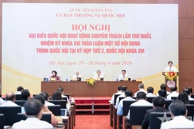 Khai mạc Hội nghị đại biểu Quốc hội hoạt động chuyên trách lần thứ nhất, nhiệm kỳ khóa XVI