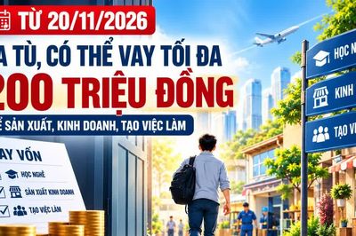 Người chấp hành xong án phạt tù có thể vay tối đa 200 triệu đồng
