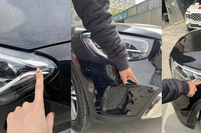 Mất 'sơn zin' sau 17 vết cào, Mercedes-Benz GLC 200 bị ảnh hưởng giá trị ra sao?