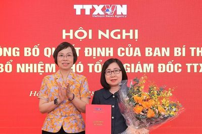 Công bố quyết định Ban Bí thư về bổ nhiệm Phó Tổng Giám đốc TTXVN