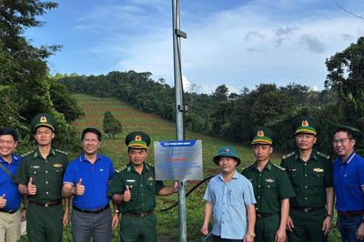 Hơn 10.000m ống HDPE đến với vùng biên giới, miền núi
