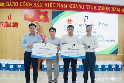 Petrolimex tặng 1.000 thiết bị lọc nước tại Quảng Trị, Hà Tĩnh