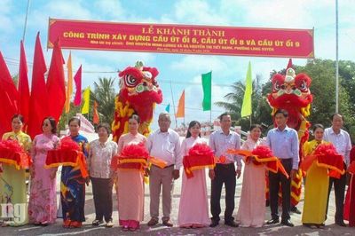 Phú Hòa khánh thành, khởi công 5 cầu giao thông hơn 11,6 tỷ đồng